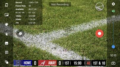 BT Football Camera App screenshot #1