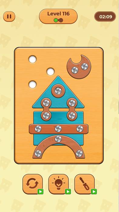 Wood Nuts & Bolts, Screw Schermata dell'app #6