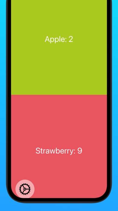 Voice Counter Captura de pantalla de la aplicación