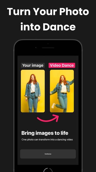 Diff AI: Make Your Photo Dance Captura de pantalla de la aplicación #1