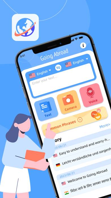 Going Abroad-Language Helper screenshot