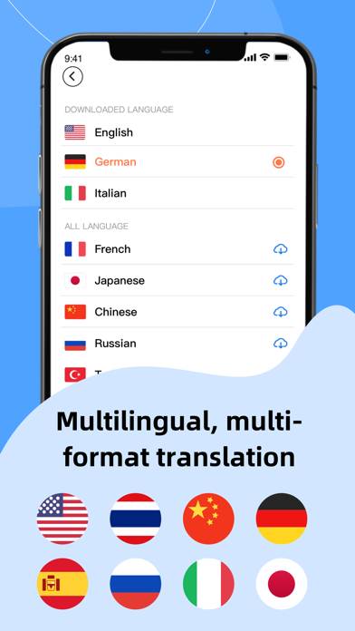 Going Abroad-Language Helper Capture d'écran de l'application