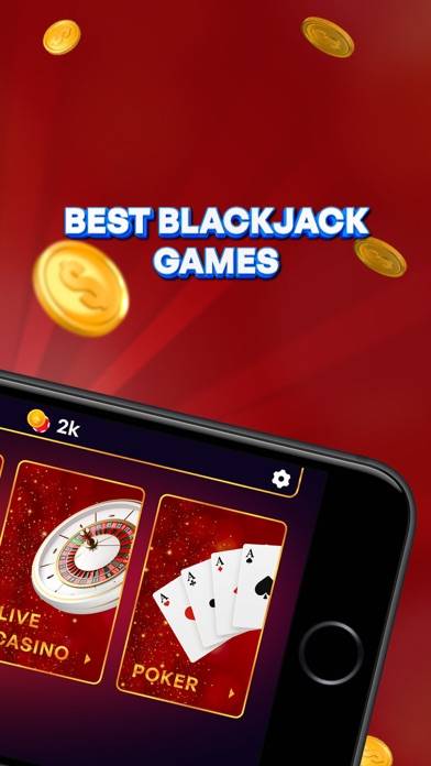 Real Blackjack Online Schermata dell'app #6