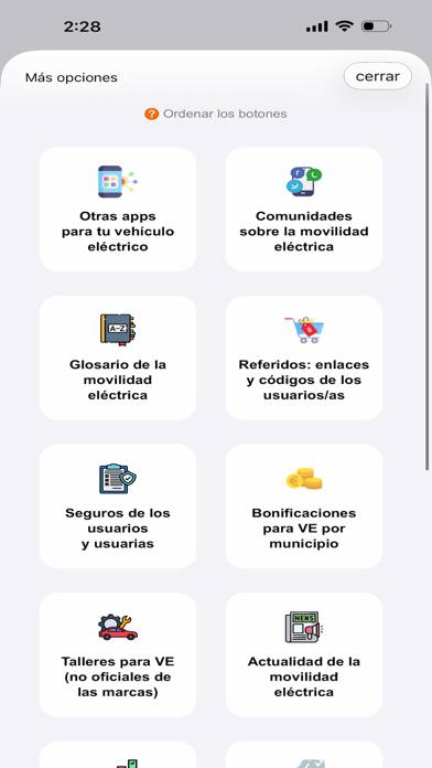 Mi coche eléctrico captura de pantalla