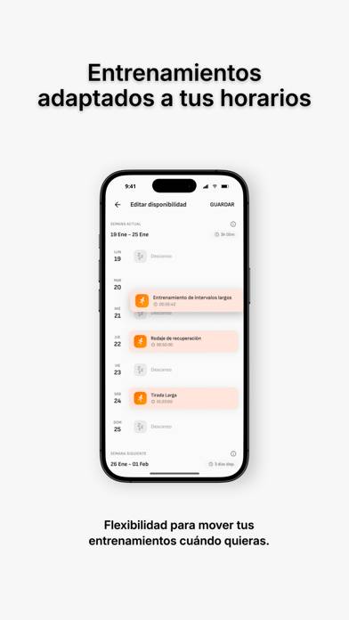 RunnerPro: Entrenador Running Captura de pantalla de la aplicación
