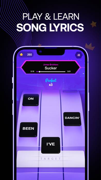 Lyrics Star・Piano Hop Tiles Capture d'écran de l'application #1