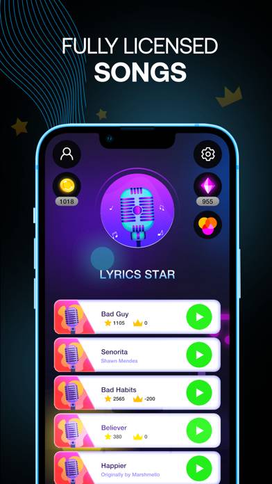 Lyrics Star・Piano Hop Tiles App screenshot #4