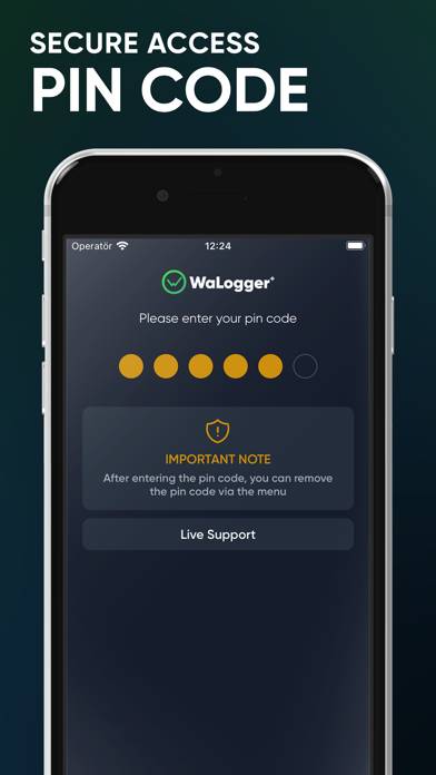 WaLogger⁺ Schermata dell'app #6