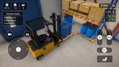 Forklift Simulator 2023 Captura de pantalla de la aplicación #5