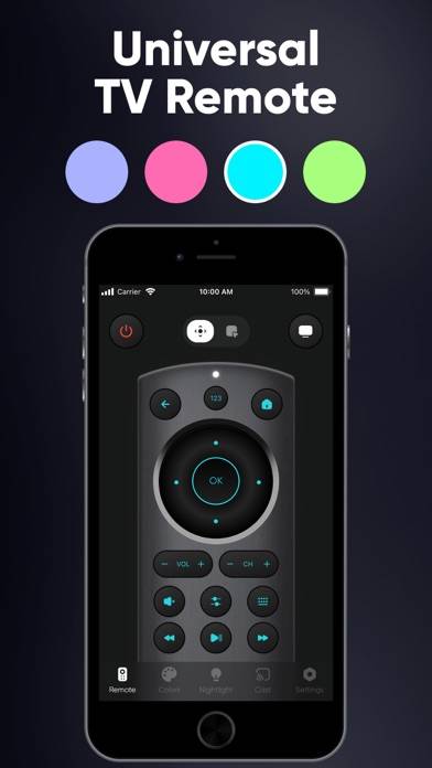 All TV Remote ◦ Universal App Schermata dell'app #1