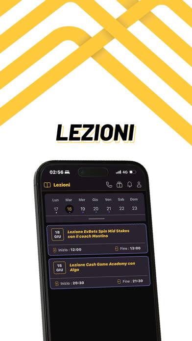 Evbets Schermata dell'app