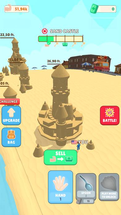 Sand Castle: Tap & Build App skärmdump #2