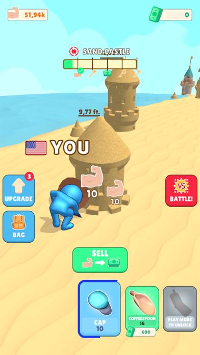 Sand Castle: Tap & Build App screenshot #3