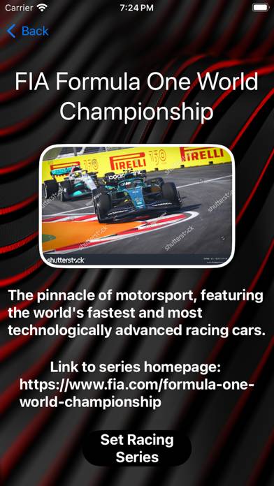 RaceClock App screenshot