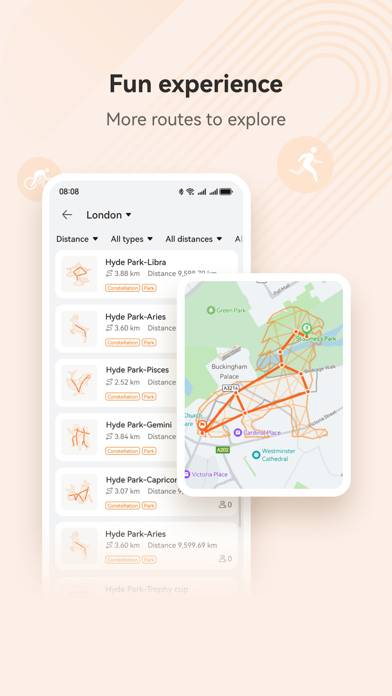 HUAWEI Health: Europa Schermata dell'app