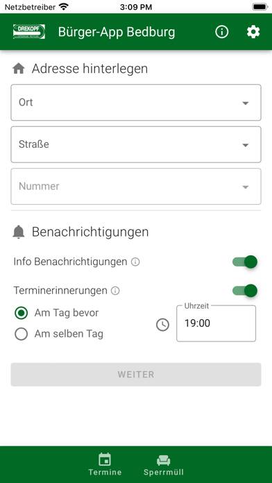 Bürger-App Bedburg App-Screenshot #1