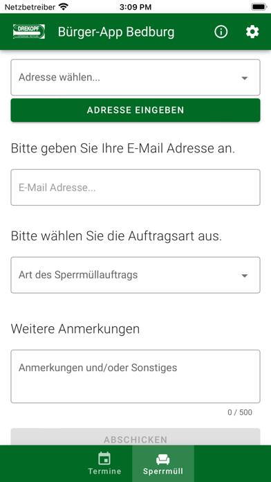 Bürger-App Bedburg App-Screenshot