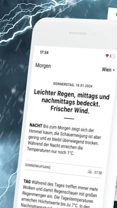 IWeather: Intelligentes Wetter App-Screenshot #3