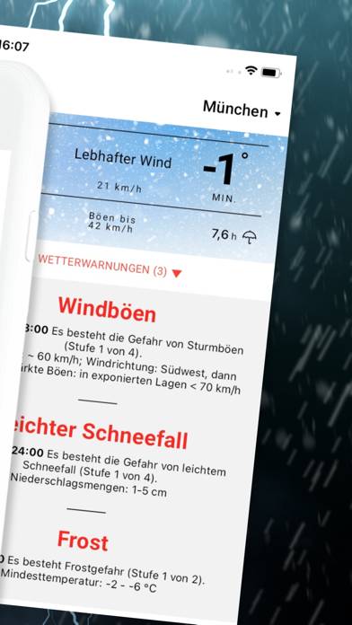IWeather: Intelligentes Wetter App-Screenshot #4