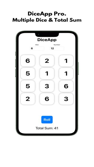 DiceApp Pro App screenshot #4