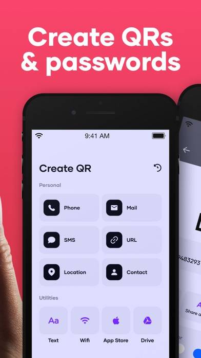 QR Code Mobile Scanner, Reader App screenshot #2