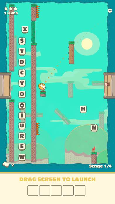 Letter Launch game screenshot