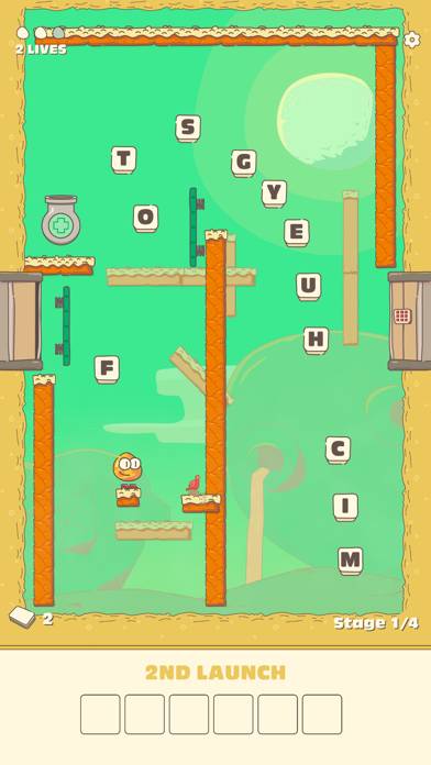 Letter Launch game screenshot