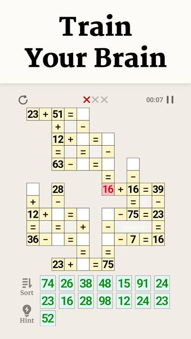 Vita Math Puzzle for Seniors game screenshot