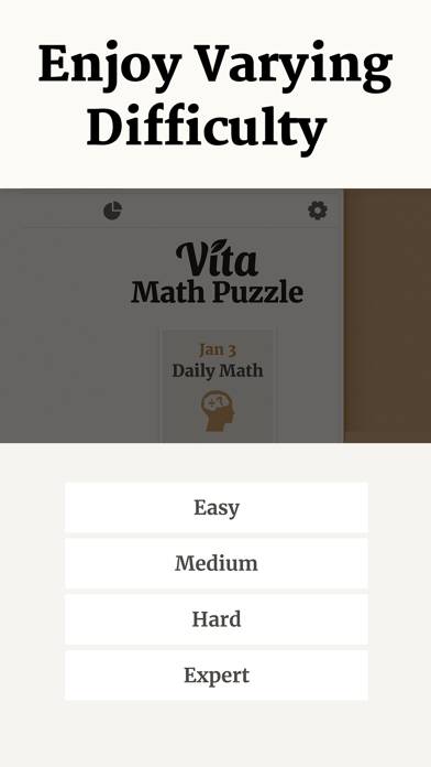 Vita Math Puzzle for Seniors game screenshot