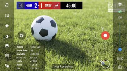 BT Soccer/Football Camera immagine dello schermo