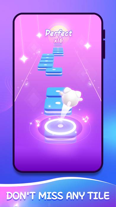 Meow Hop: Cats & Dancing Tiles Schermata dell'app #3