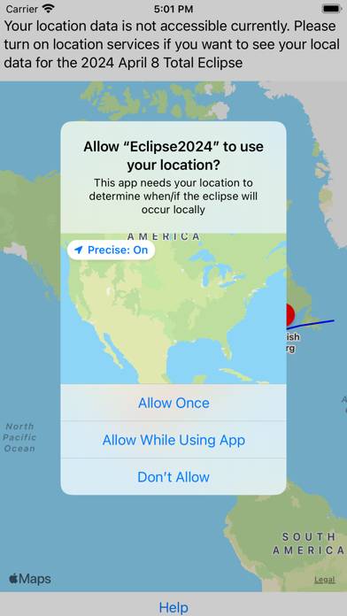 Eclipse 2024 Captura de pantalla de la aplicación #5