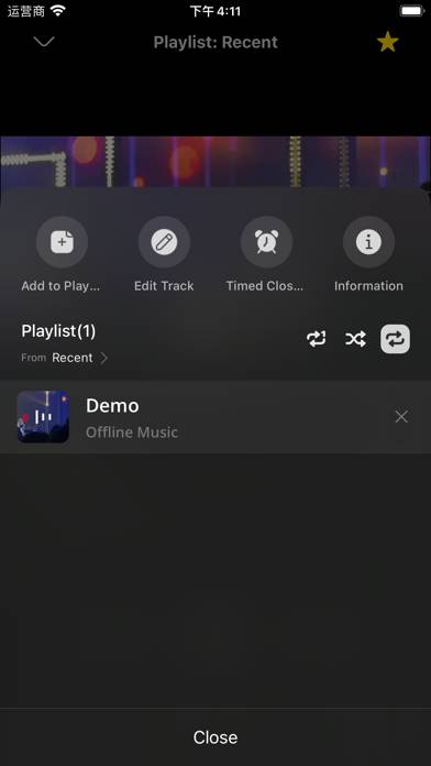 Amerigo Musique: 4U Music Capture d'écran de l'application