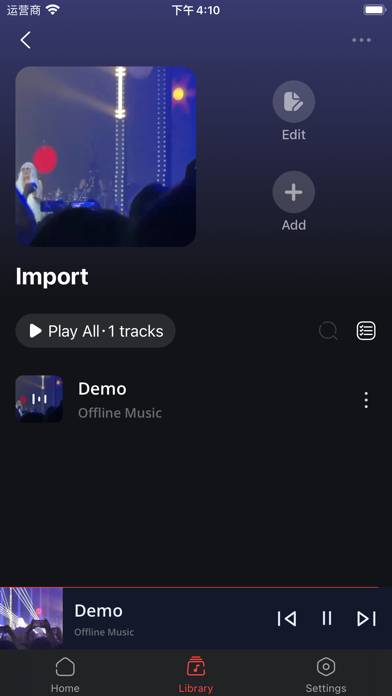 Amerigo Musique: 4U Music Capture d'écran de l'application
