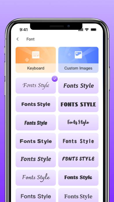 Fonts Style & Keyboard Uygulama ekran görüntüsü #4