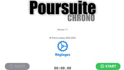 Track Poursuite Chrono App screenshot #2