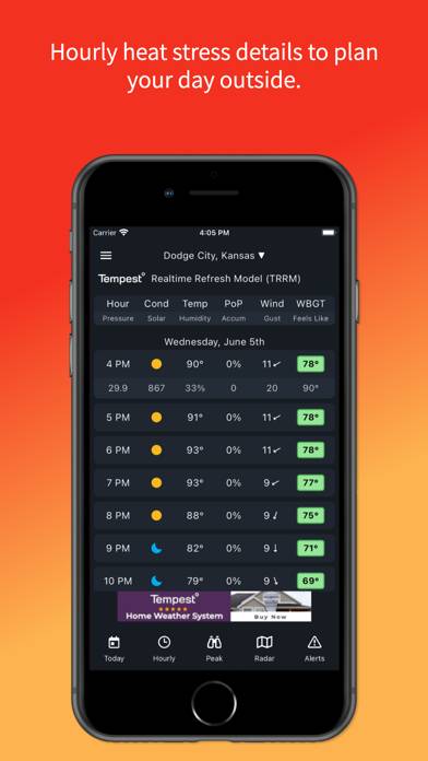 HeatAlert: Heat Stress Index App screenshot