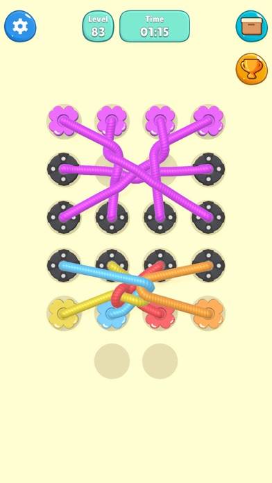 Tangled Line 3D: Knot Twisted Скриншот приложения #2
