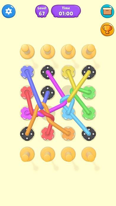 Tangled Line 3D: Knot Twisted Скриншот приложения #5