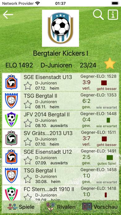 SoccerRivals App-Screenshot #2