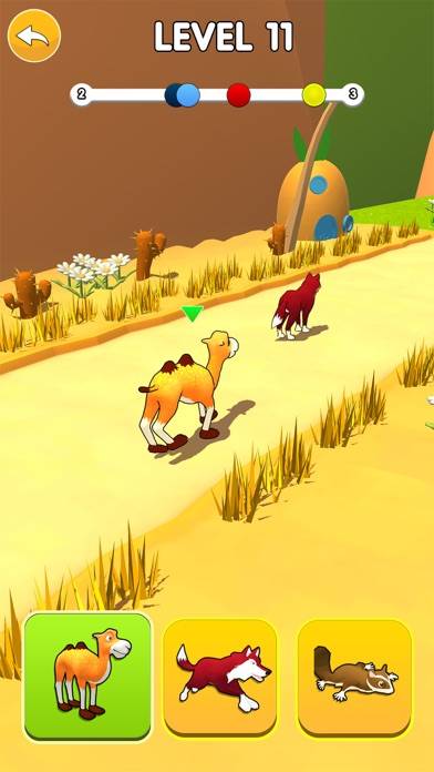 Animal Shape Shifting Game capture d'écran