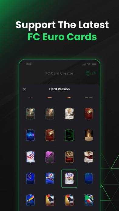 FUT 25 Card Creator App screenshot