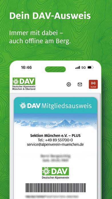 Mein DAV plus App-Screenshot #3