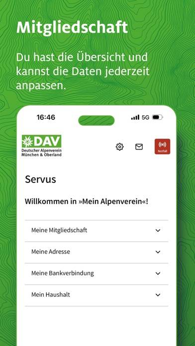 Mein DAV plus App-Screenshot #4