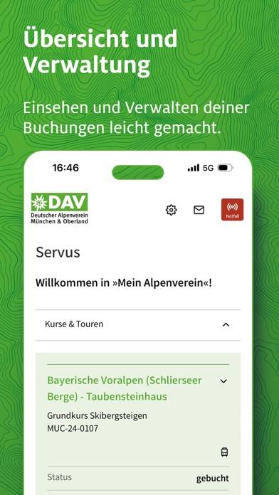 Mein DAV plus App-Screenshot #5