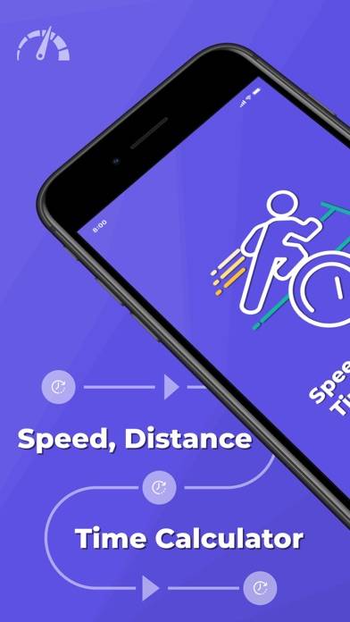 Speed Distance Time Calculate App screenshot #1