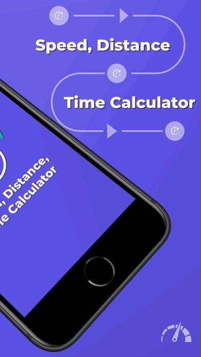 Speed Distance Time Calculate App screenshot #2