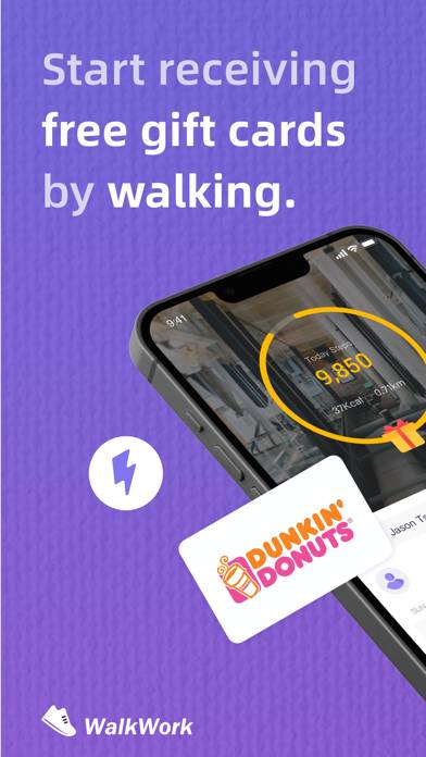 WalkWork Captura de pantalla de la aplicación #1