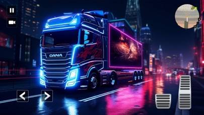 US Euro Truck Simulator Games Captura de pantalla de la aplicación #6