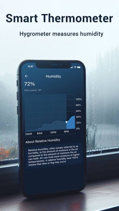 Smart Temperature Thermometer plus Uygulama ekran görüntüsü #4
